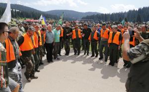 FOTO: AA / Više hiljada lovaca iz cijele BiH okupilo se na Velikom polju